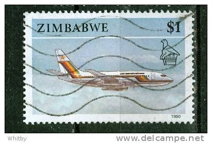 Zimbabwe 1990 $1.00 Jet Issue #630 - Zimbabwe (1980-...)