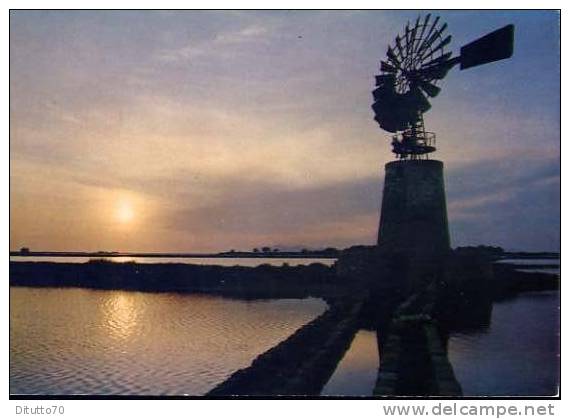 Marsala - TP - Saline Tramonto - 70 - Non Viaggiata - Marsala