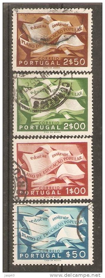 D - PORTUGAL AFINSA 796/799 - SÉRIE USADA - Used Stamps