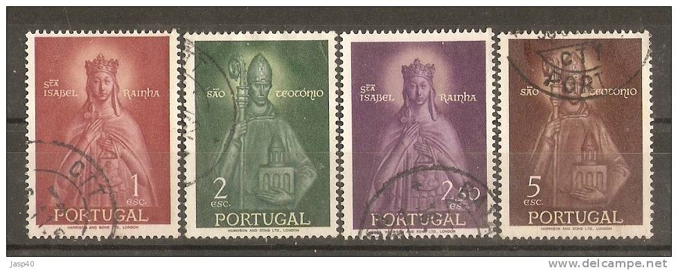 D - PORTUGAL AFINSA 835/838 - SÉRIE USADA - Used Stamps