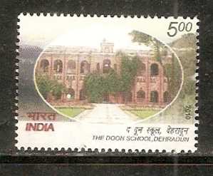 India 2010 The Doon School, Dehradun Architecture Building MNH Inde Indien - Unused Stamps