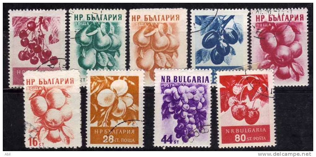 Bulgarie 1956-1957 N°Y.T. ;  851,853 à 857 Et 858 Obl. - Used Stamps