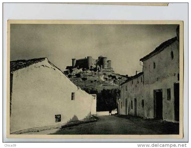 015528/29  -  BELMONTE  -  CUENCA  -  Castillo   Format 14,5 Cm X 9,8 Cm - Cuenca