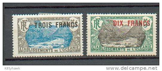 OCEA 255 - YT 66 - 67 * - Unused Stamps