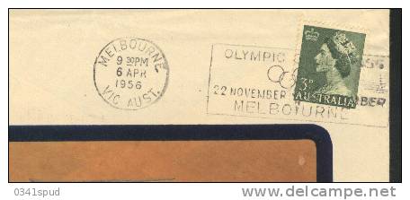 Jeux Olympiques 1956   Melbourne Australia - Ete 1956: Melbourne