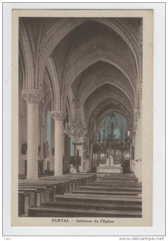 Durtal. Intérieur De L' Eglise. - Durtal