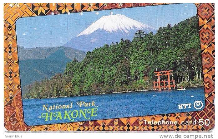 Mountain/Montagne/Volcano/Volcan - Japan Phonecard - Montagnes