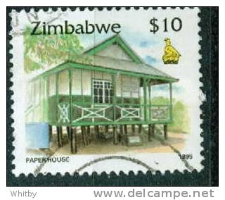 Zimbabwe 1995 $10.00 Paperhouse Issue #735 - Zimbabwe (1980-...)