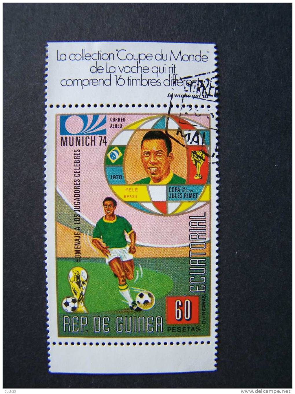 THEME SPORT FOOTBALL FUTBOL REPUBLIQUE DE GUINEE EQUATORIALE PELE GUINEA - 1974 – Westdeutschland