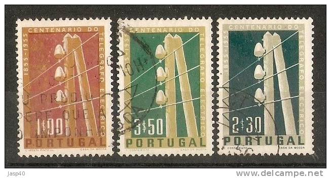 D - PORTUGAL AFINSA 815/817- SÉRIE USADA - Used Stamps