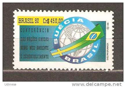BRAZIL 1992 - UNCED CONFERENCE 450.00  - MNH MINT NEUF NUEVO - Unused Stamps