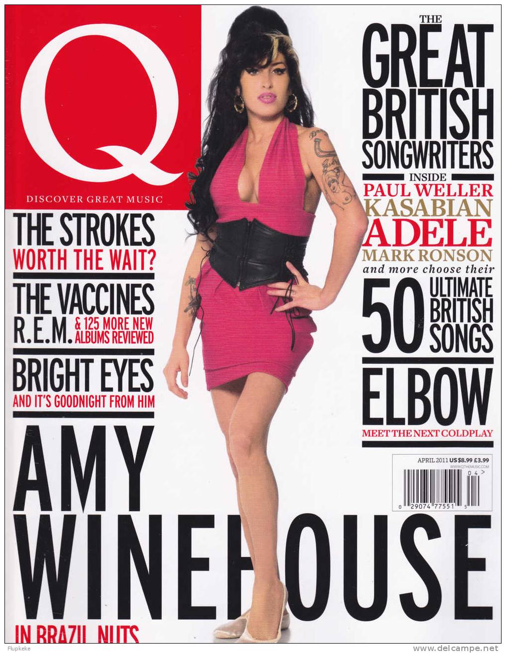 Q 297 April 2011 Amy Winehouse - Autres & Non Classés