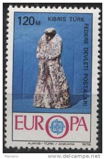 PIA - CIPRO  TUR.  - 1976 : Europa  (Un 16-17) - Nuovi