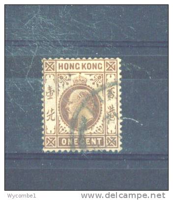 HONG KONG - 1903  Edward VII  1c  FU - Oblitérés