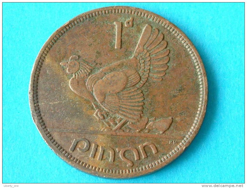 1943 - 1 PENNY - KM 11 ( For Grade, Please See Photo ) ! - Irlande