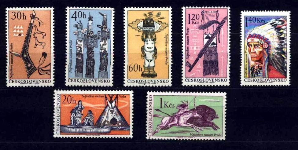 CS 1966 Mi 1629-35 Yt 1492-1498 ** - Unused Stamps