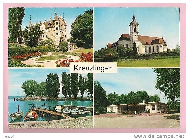 SVIZZERA KREUZLINGEN CARTOLINA VIAGGIATA NEL 1969 - Kreuzlingen