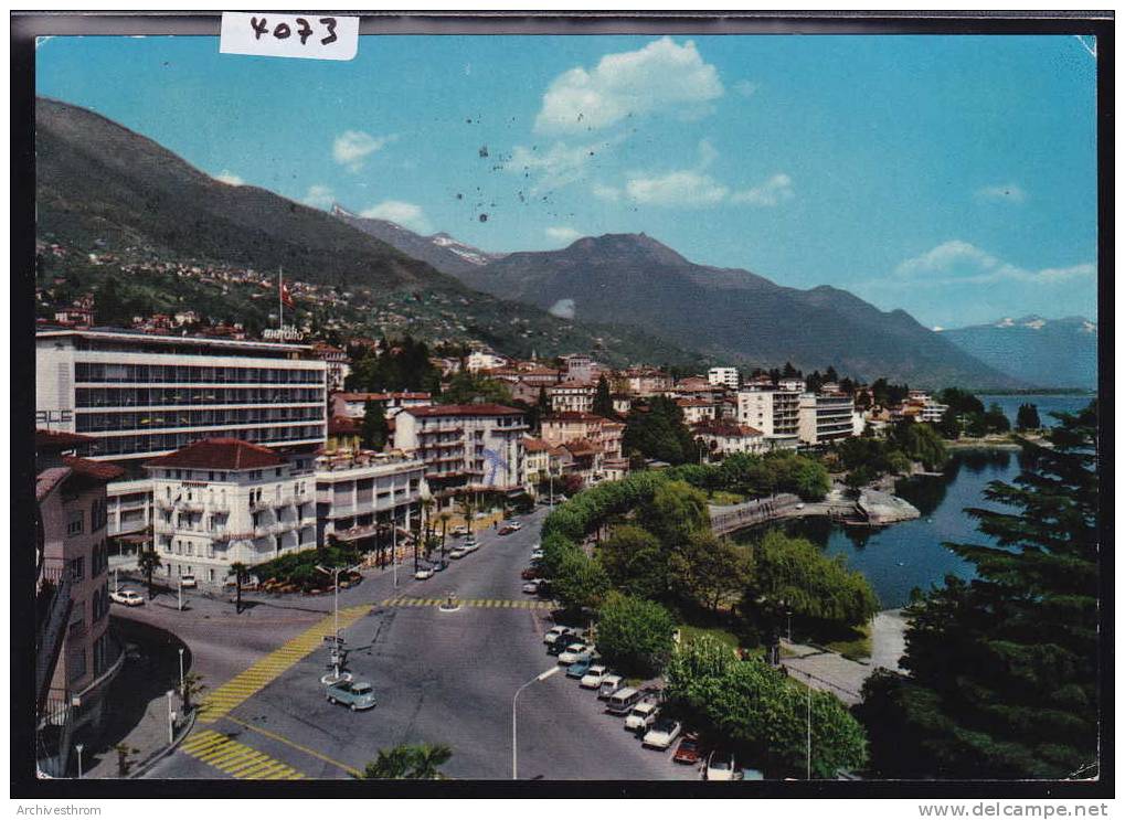 Locarno - Muralto : Lungolago Giuseppe Motta ; 1971 (4073) - Muralto