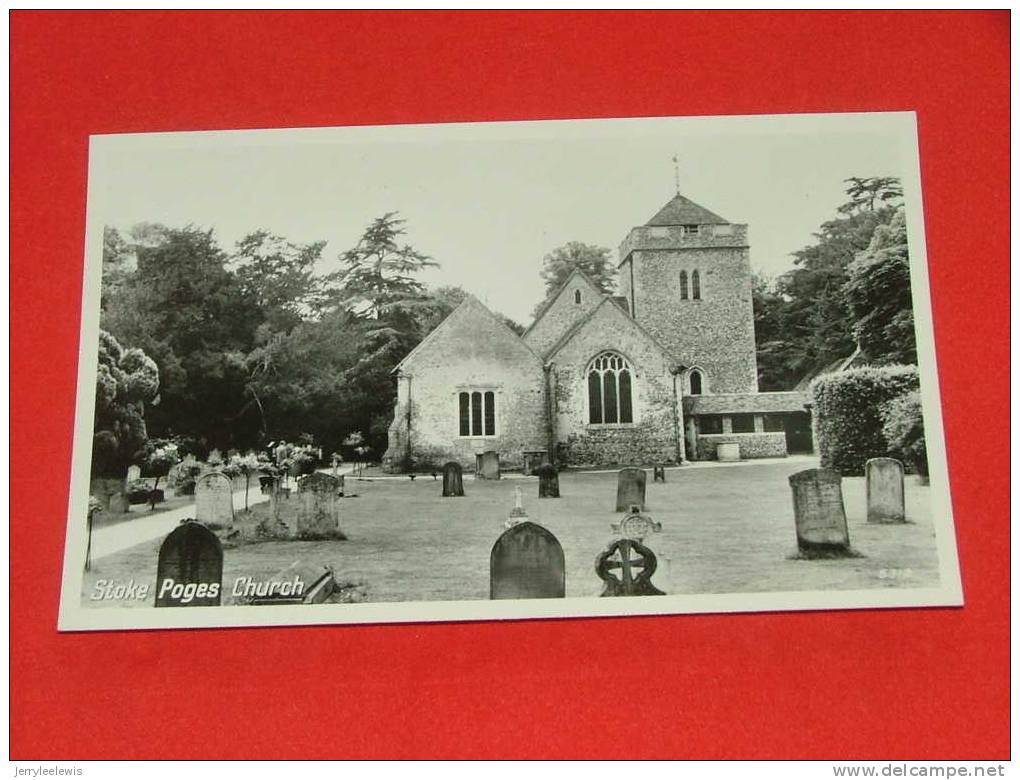 Stoke Poges Church  -  ( 2 Scans ) - Buckinghamshire