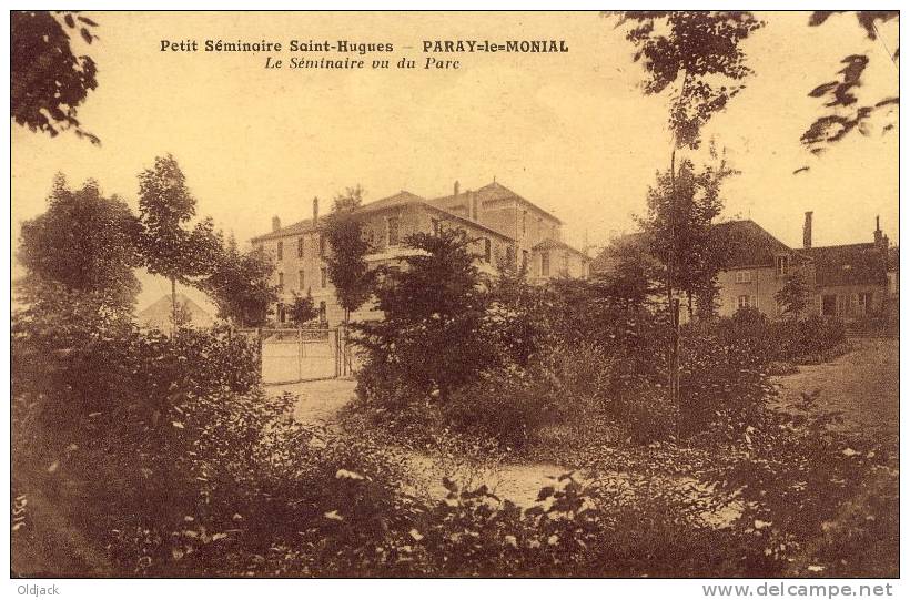 PARAY LE MONIAL Petit Séminaire Saint Hugues - Le Séminaire Vu Du Parc - Paray Le Monial