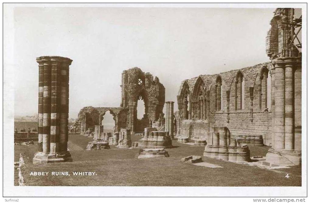 YORKS - WHITBY - ABBEY RUINS RP  Y1388 - Whitby