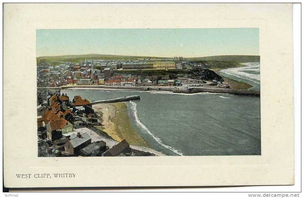 YORKS - WHITBY - WEST CLIFF 1912  Y1401 - Whitby
