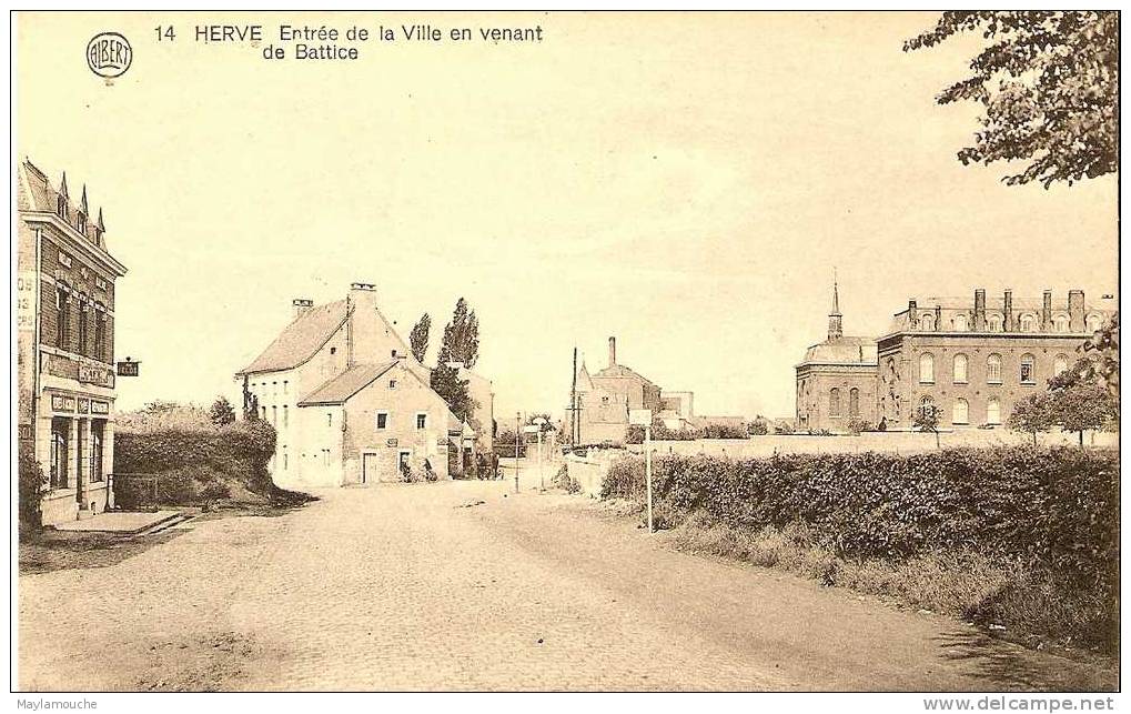 Herve En  Venant De Battice - Herve