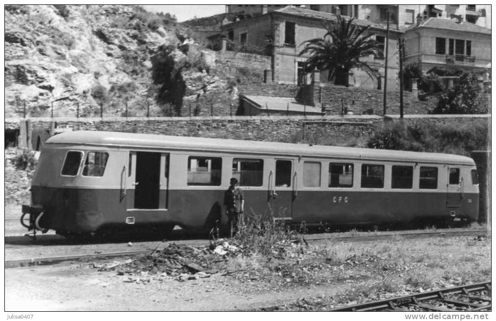 BASTIA Ou Environs (20) Photographie Autorail Gros Plan - Bastia