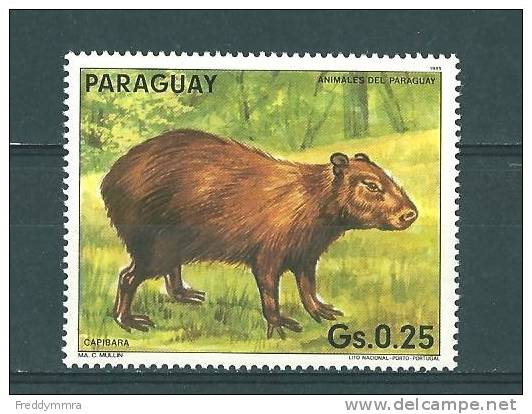 Paraguay: 2151 **  Capibara - Roedores