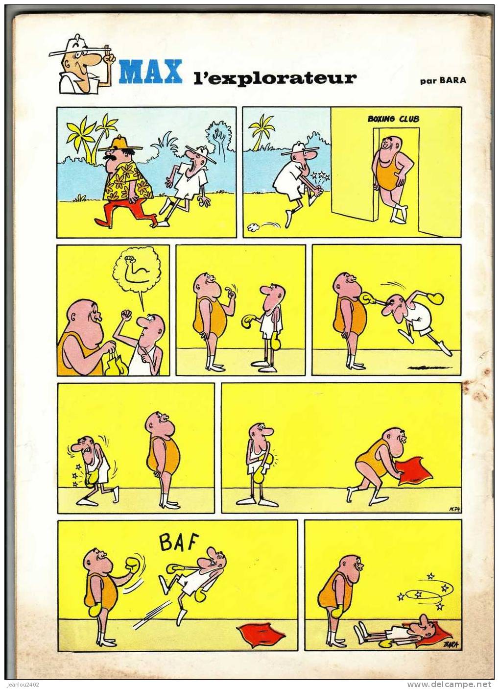 TINTIN 14 DU 07 AVRIL 1970 - Tintin