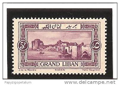 GRAND LIBAN  1925  N° 60* Charnière - Other & Unclassified