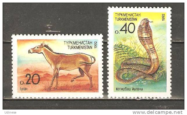 TURKMENISTAN 1992 - ANIMALS - CPL. SET - MNH MINT NEUF - Turkmenistan