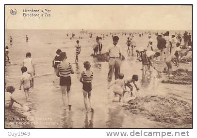 BREEDENE  DE DROOM DER KINDEREN-----LE REVE DES ENFANTS - Bredene