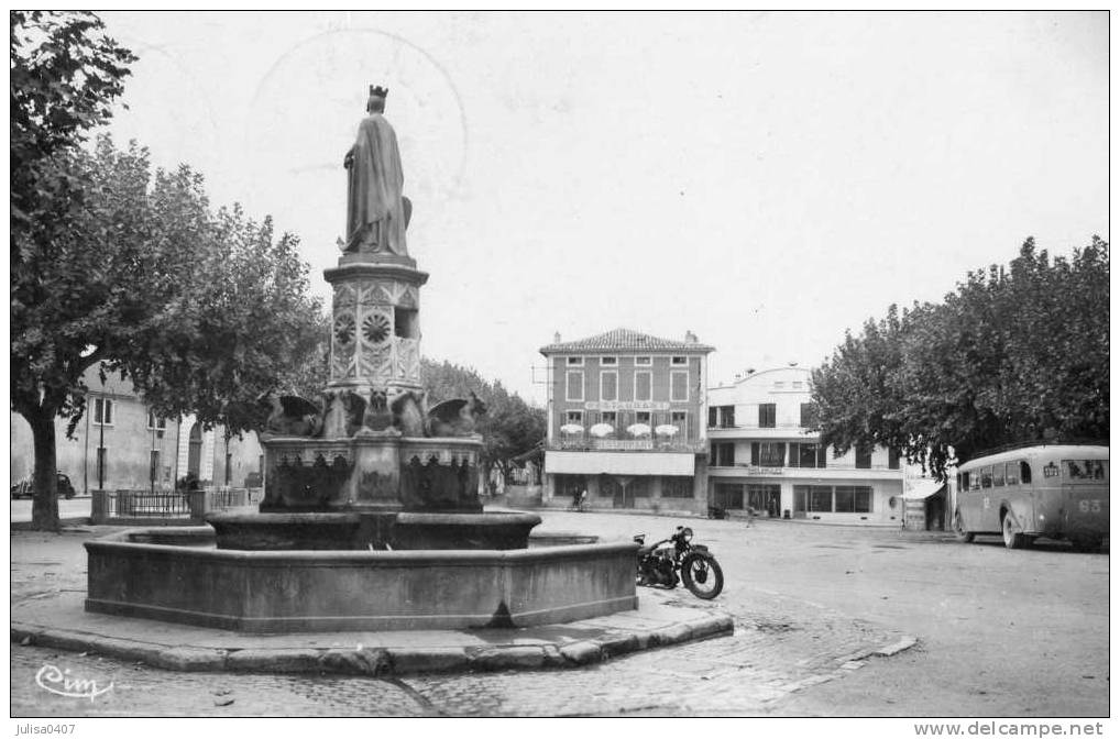 PONT SAINT ESPRIT (30) Place De La République Moto Petit Plan - Pont-Saint-Esprit