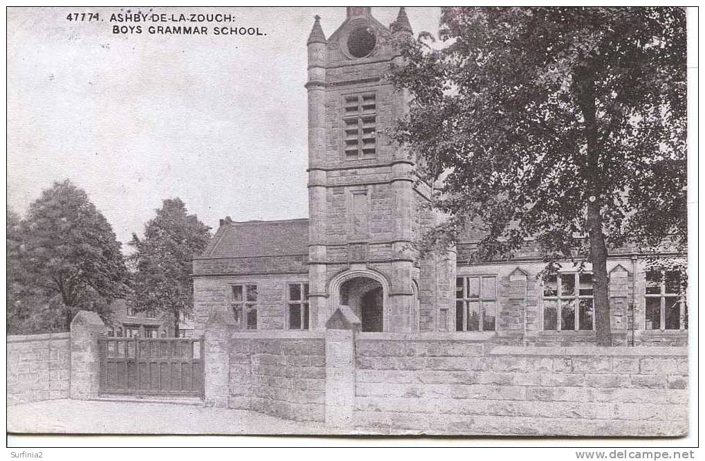 ASHBY DE LA ZOUCH - BOYS´ GRAMMAR SCHOOL 1924  Le93 - Sonstige & Ohne Zuordnung