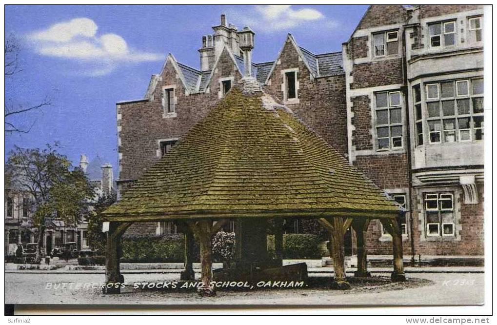 OAKHAM - BUTTERCROSS, STOCKS AND SCHOOL  Le95 - Sonstige & Ohne Zuordnung