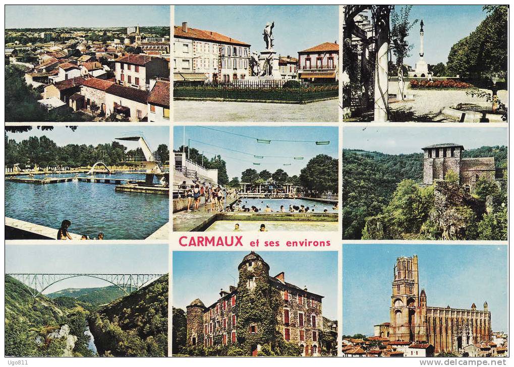 81400-S.1007    -   CARMAUX (Tarn) Et Ses Environs Touristiques - Carmaux