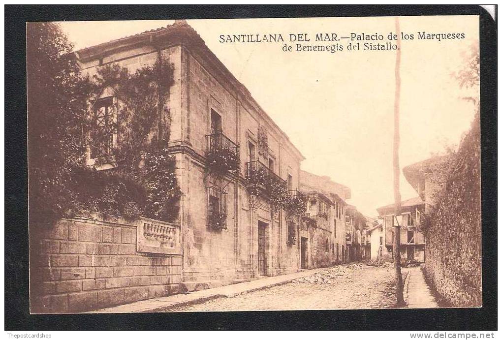 SPAIN ESPANA SANTANDER SANTILLANA DEL MAR PALACIO DE LOS MARQUESES .. MORE SANTANDER & SPAIN FOR SALE - Cantabrië (Santander)