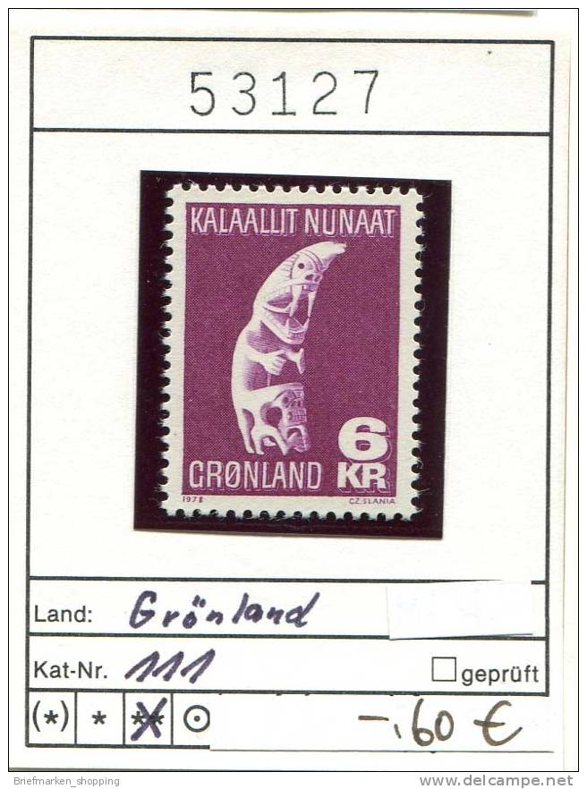 Grönland - Greenland - Le Groenland - Michel 111 ** Mnh Neuf Postfris - Nuevos