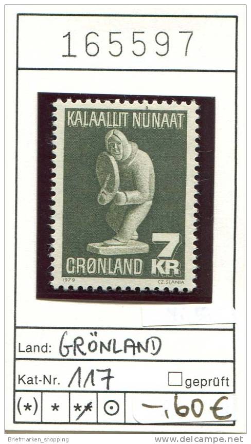 Grönland 1979 - Greenland 1979 - Le Groenland 1979 - Michel 117 - ** Mnh Neuf Postfris - - Ungebraucht