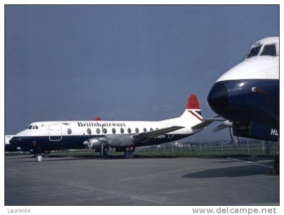 (403) Airplane - Compagnie Aerienne - Airliner - British Airways Viscount - 1946-....: Moderne