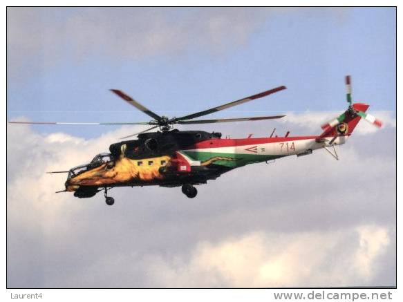 (403) Helicopter - Hungarian Air Force MIL 24V - Hubschrauber