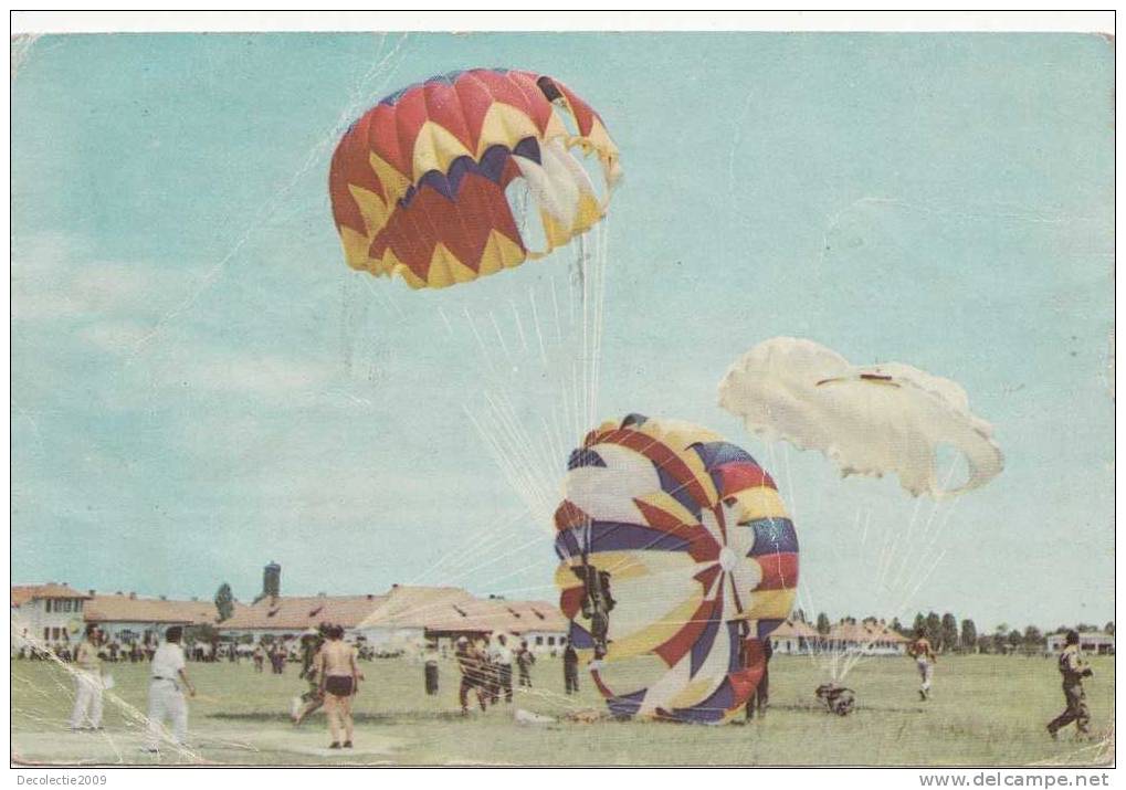 B19047 Sport  Romania Parachutisme Used Perfect Shape - Parachutespringen