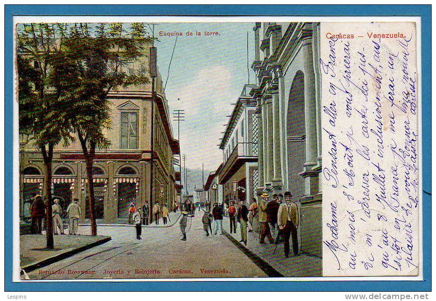 AMERIQUE --  VENEZUELA --  Caracas -- Esquina De La Torre - Venezuela