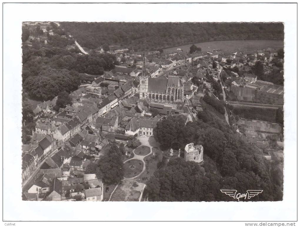 27 - Conches           Vue Générale   Le Donjon Et L'Eglise - Conches-en-Ouche