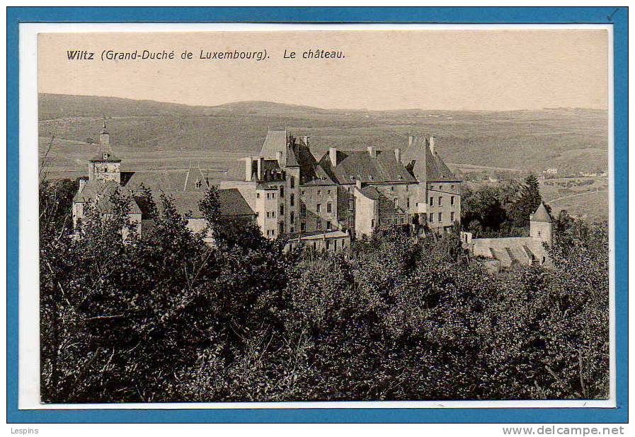 LUXEMBOURG --  WITZ --  Le Château - Wiltz