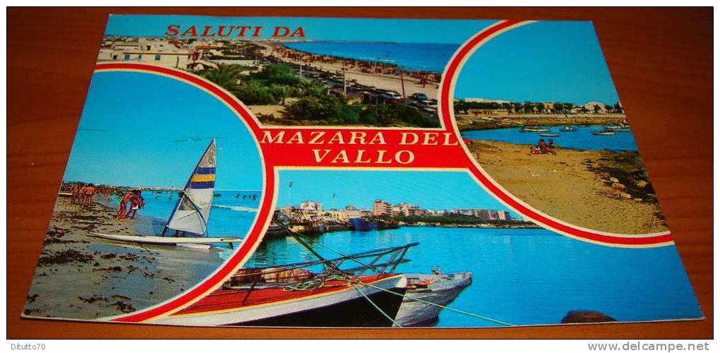 Saluti Da Mazara Del Vallo - TP - 16 - Non Viaggiata - Mazara Del Vallo