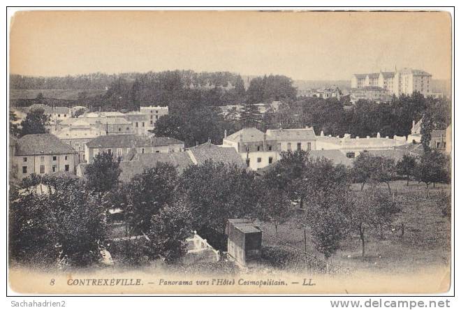 88. CONTREXEVILLE. Panorama Vers L'Hôtel Cosmopolitain. 8 - Contrexeville