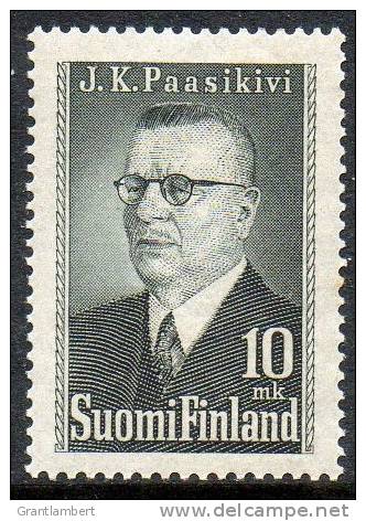 Finland 1946 Pres Paasikivi MNH  SG 446 - Unused Stamps