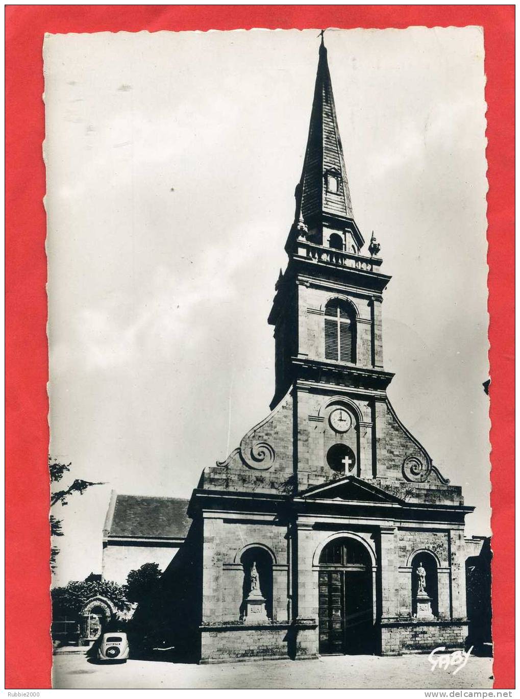 PORT LOUIS 1957 NOTRE DAME DE L ASSOMPTION EGLISE CARTE EN TRES BON ETAT - Port Louis